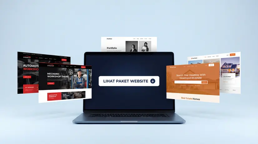 Contoh Website Modern